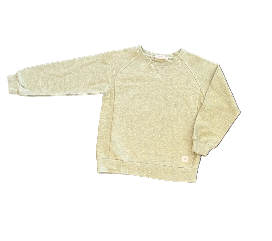 Wheat Crewneck Sweater - 5Y