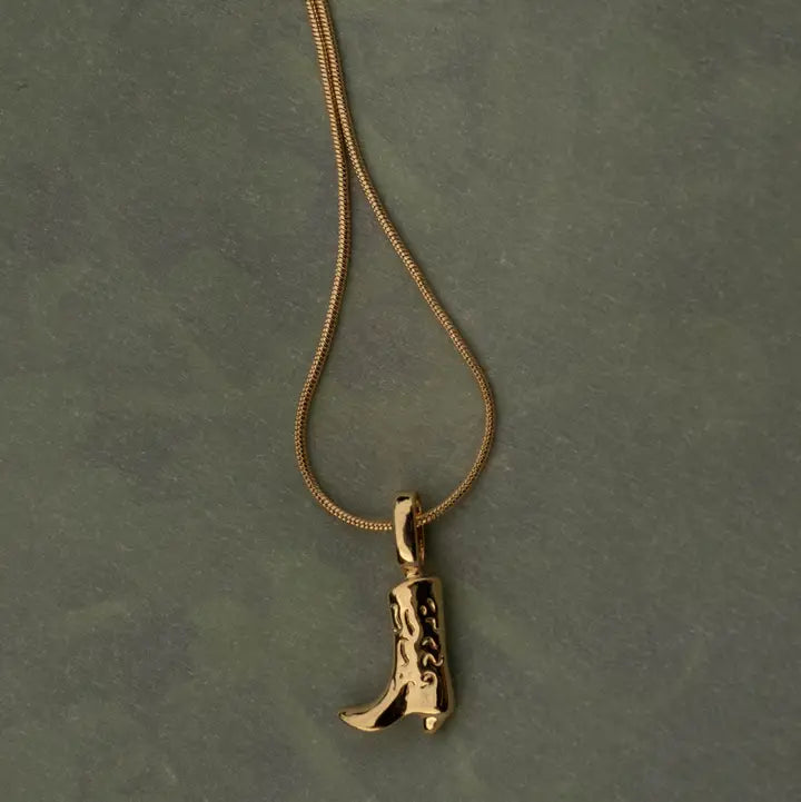 Sadie Gold Cowgirl Necklace