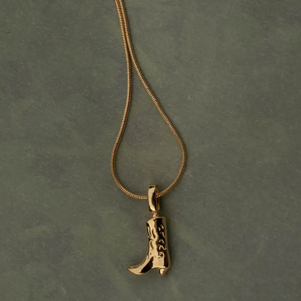 Sadie Gold Cowgirl Necklace