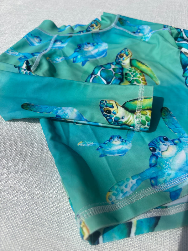 Chicky Chickadee Rash Guard Top - 12-18M