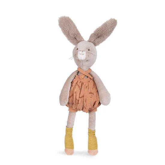 Moulin Roty | Trois Petits Lapins - Clay Rabbit Soft Toy