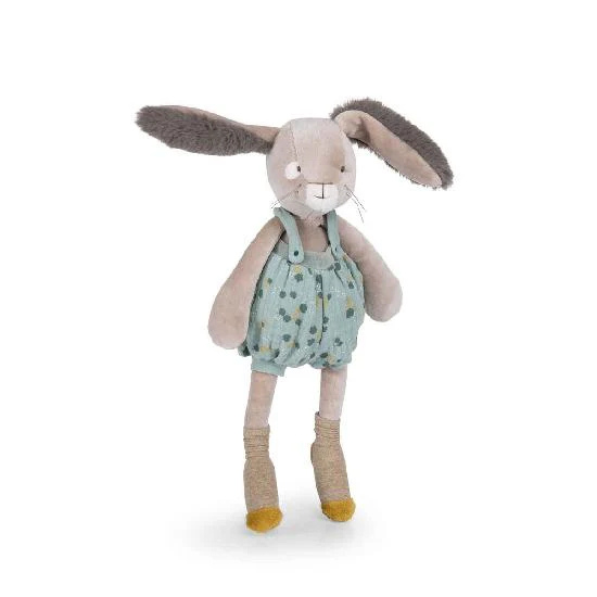 Moulin Roty |Trois Petits Lapins - Sage Rabbit Soft Toy