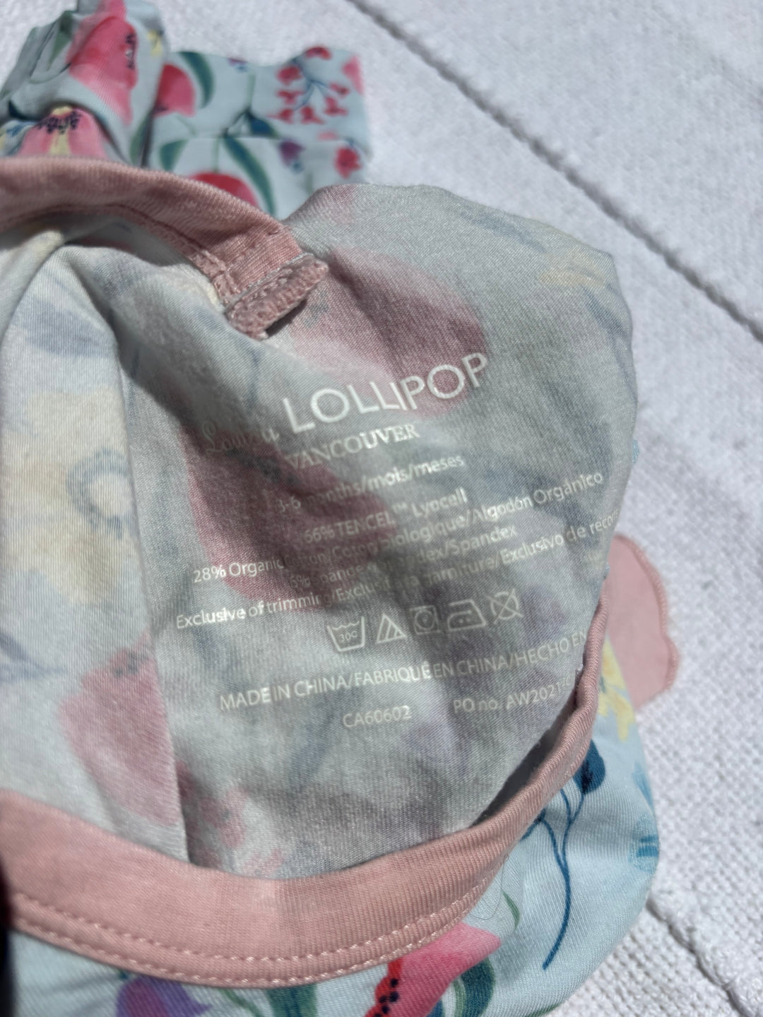 Loulou Lollipop Romper - 3-6M