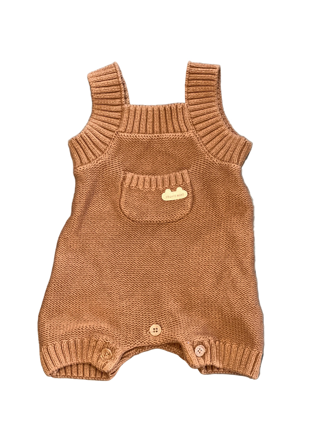 Souris Mini Knit Romper - 0-3M