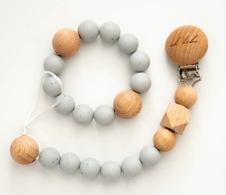 Addison Soother Clip & Teething Ring