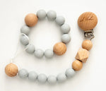 Load image into Gallery viewer, Addison Soother Clip &amp; Teething Ring
