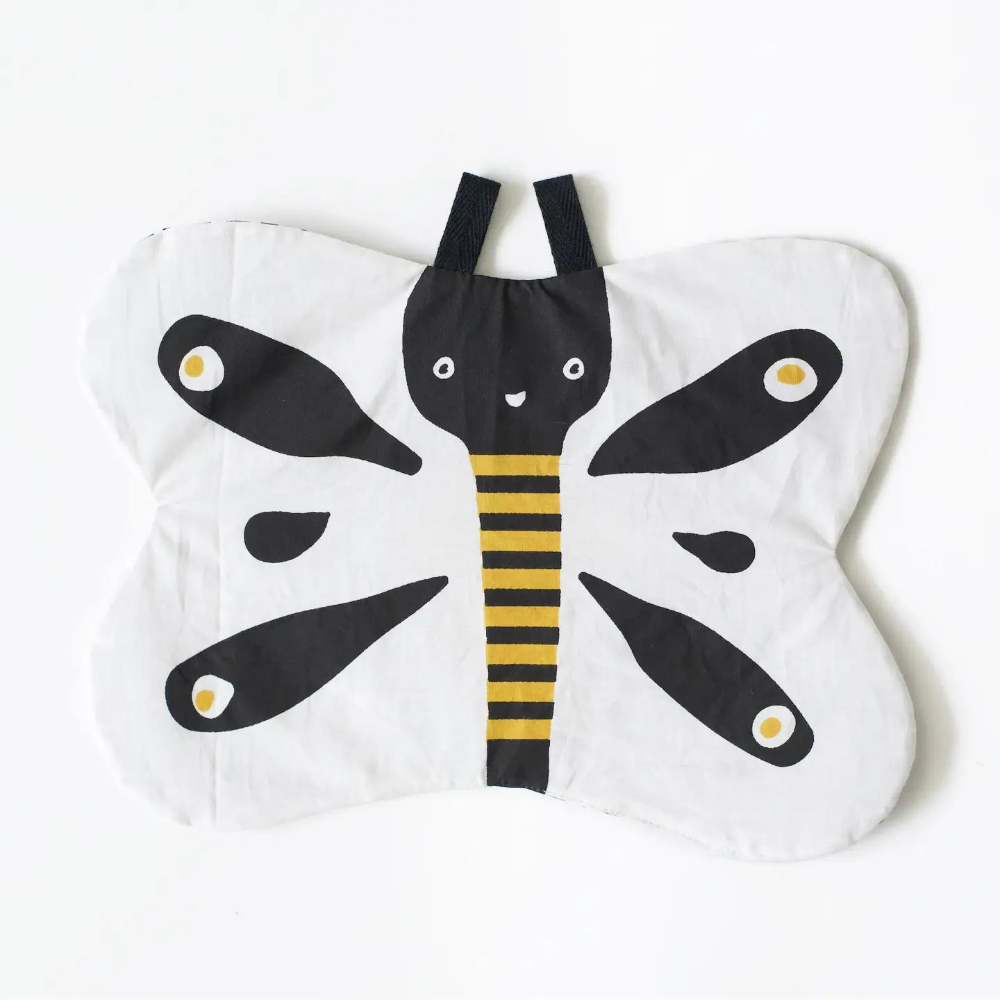 Wee Gallery - Butterfly Organic Crinkle Toy