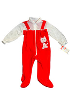 Load image into Gallery viewer, Signature Vintage LS Romper NWT PPW - 6-12M
