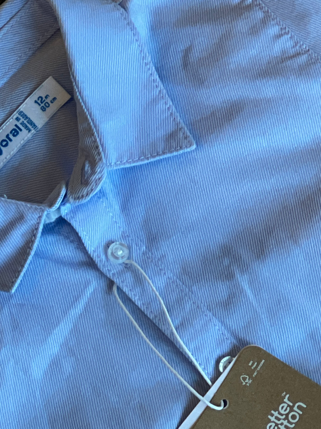 Mayoral NWT Button Up - 6-12M