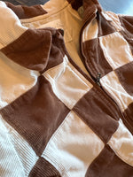 Load image into Gallery viewer, Rylee + Cru Corduroy Checker Jacket - 12-18M
