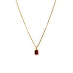Load image into Gallery viewer, Waterproof Birthstone Necklace - JUL
