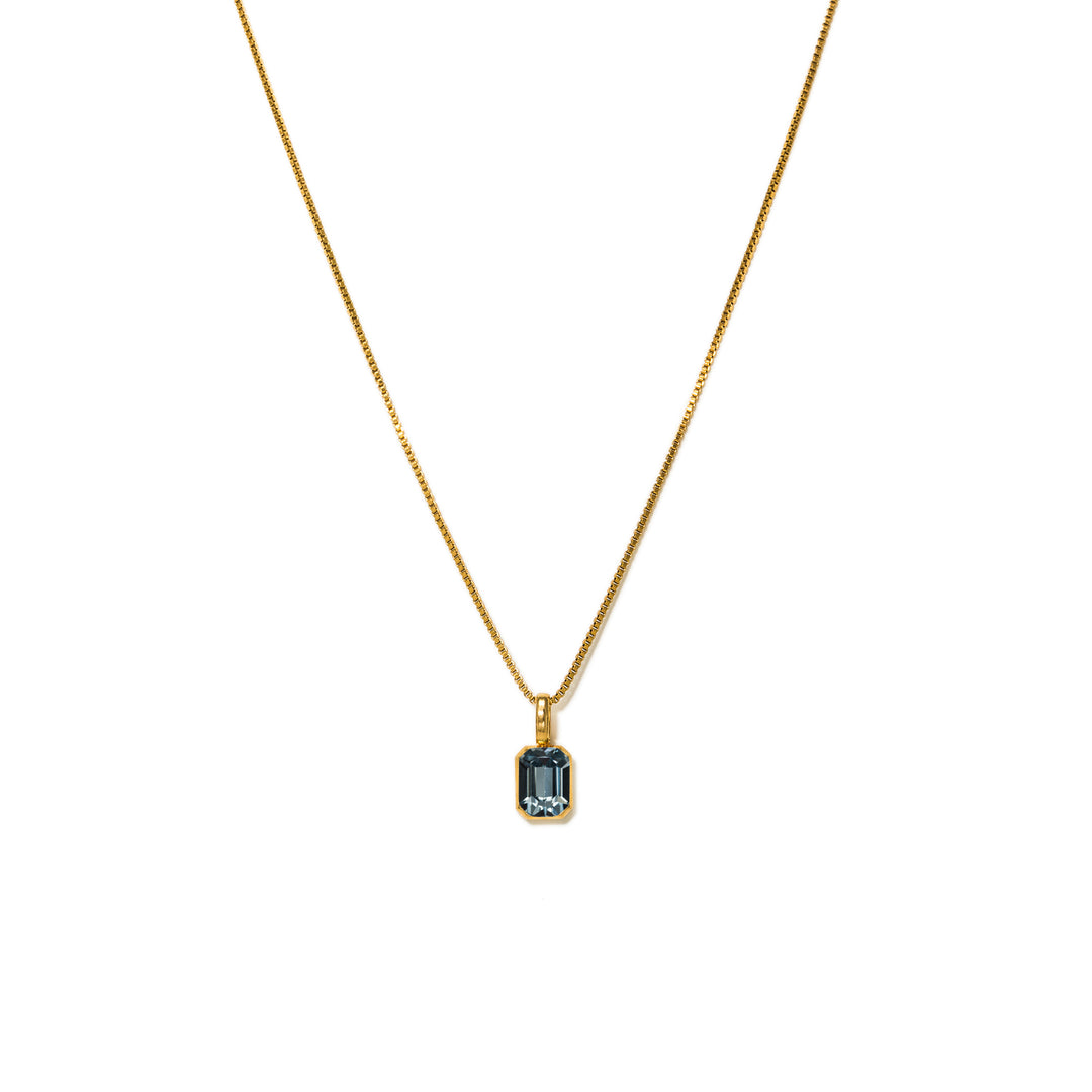 Waterproof Birthstone Necklace - SEPT