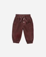 Load image into Gallery viewer, Quincy Mae - Corduroy Pants – Black Cherry
