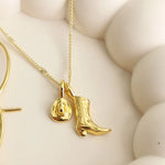 Load image into Gallery viewer, Elisa Maree - Shania Boot and Hat Necklace
