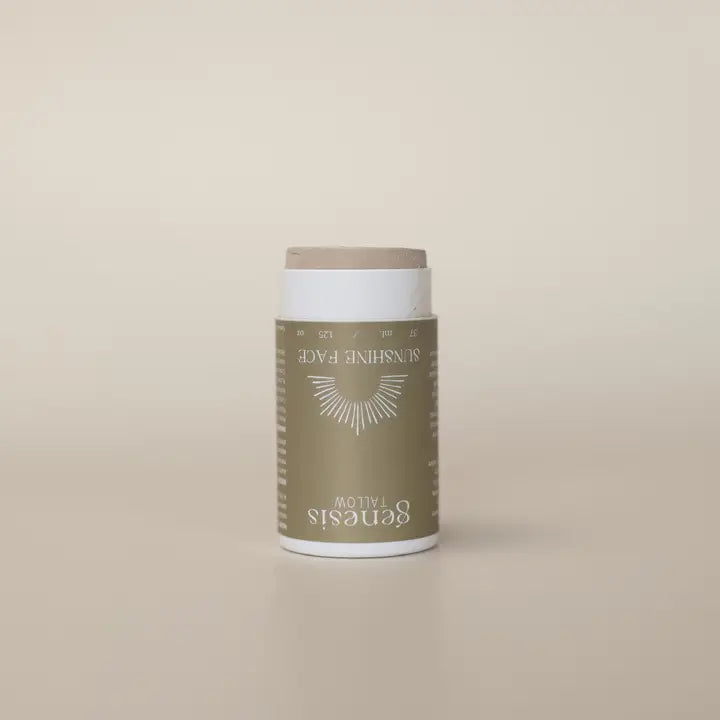 Sunshine Face Zinc Tallow Stick - Tinted Sun Balm