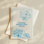 Load image into Gallery viewer, Everything Everywhere All At Once Laundry Love Card
