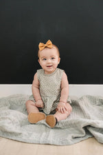 Load image into Gallery viewer, Mebie Baby - Light Green Floral Peplum
