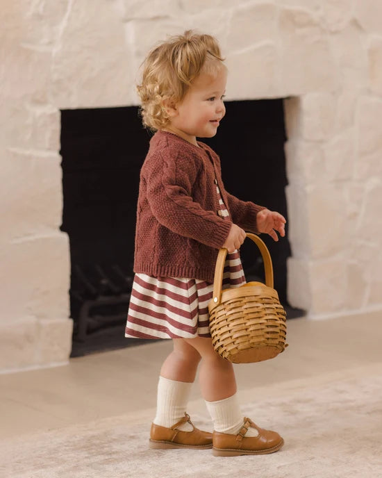Quincy Mae - Set of 2 Socks – Midnight + Ivory