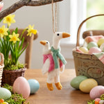 Load image into Gallery viewer, Felt Good Mother Goose Ornament
