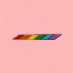Load image into Gallery viewer, Pride Bar Enamel Pin
