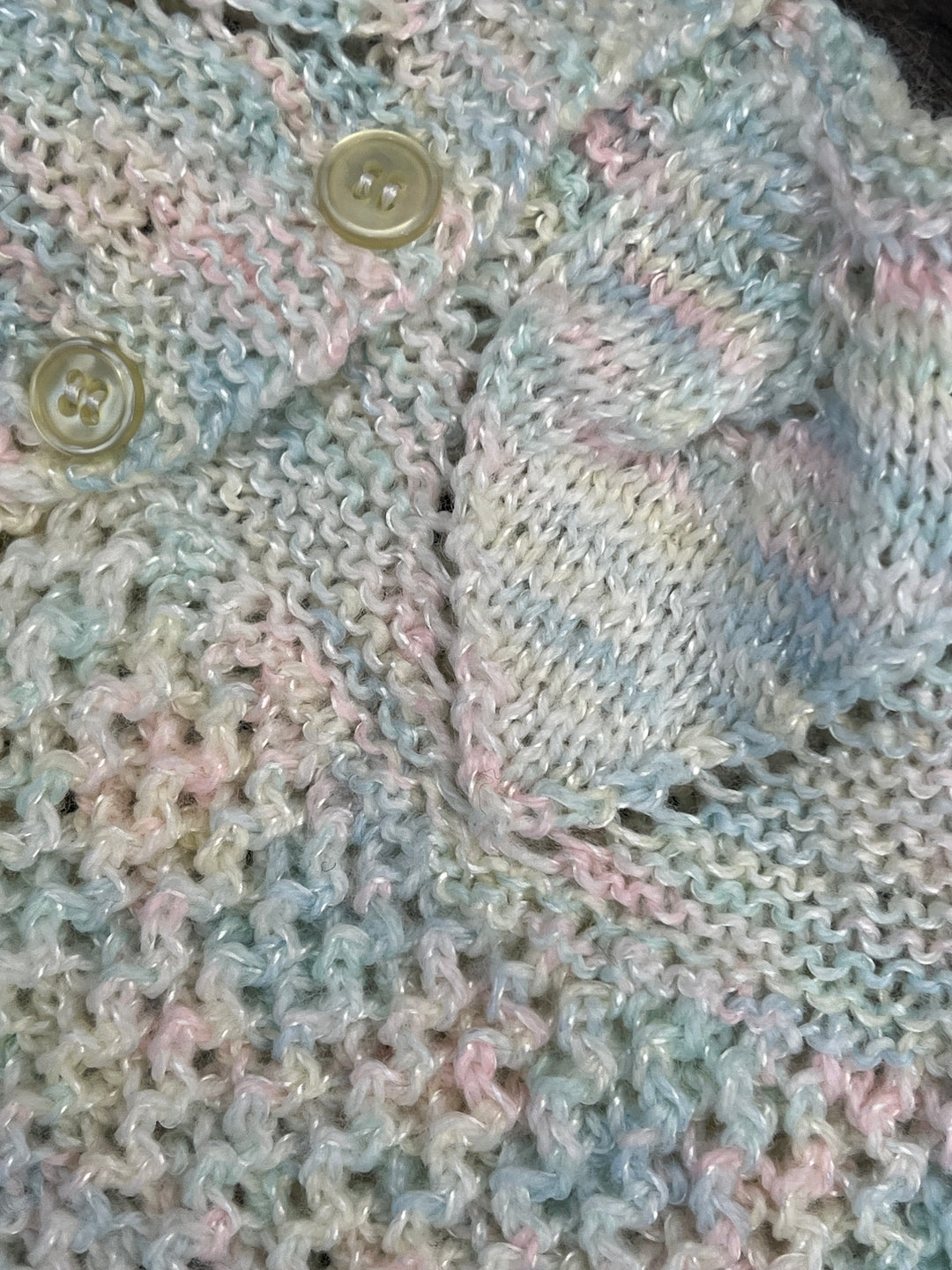 Handmade Cardigan + Booties - 3-6M