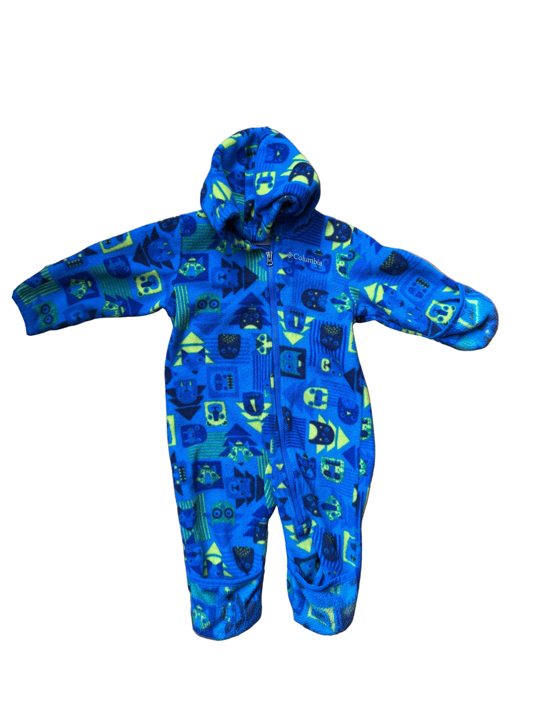 Columbia Fleece Bunting Suit - 6-12M