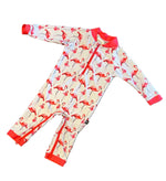 Load image into Gallery viewer, Honeysuckle Rash Guard - 6-12M
