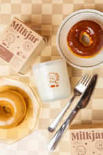 Load image into Gallery viewer, Milk Jar | MAPLE DIP 8 oz CANDLE
