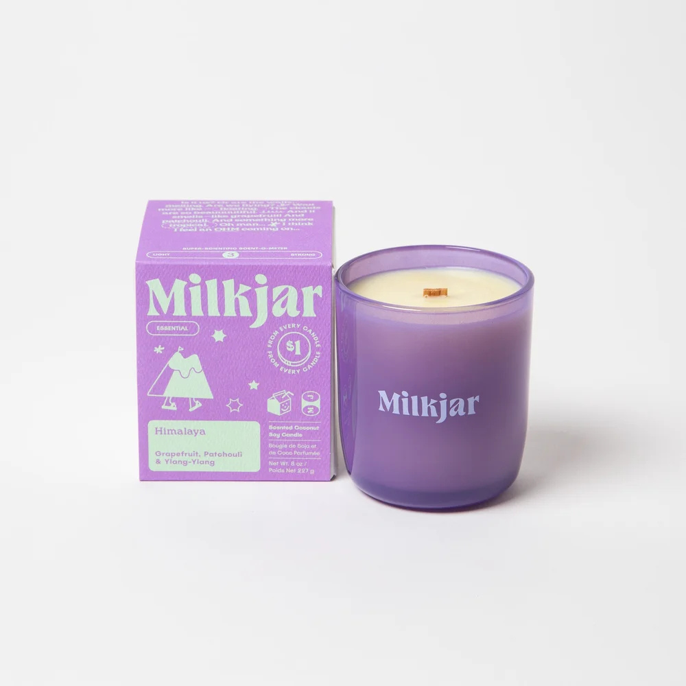 Milk Jart | HIMALAYA 8 oz ESSENTIAL OIL CANDLE
