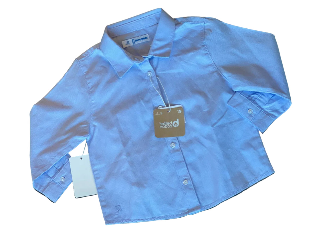 Mayoral NWT Button Up - 6-12M