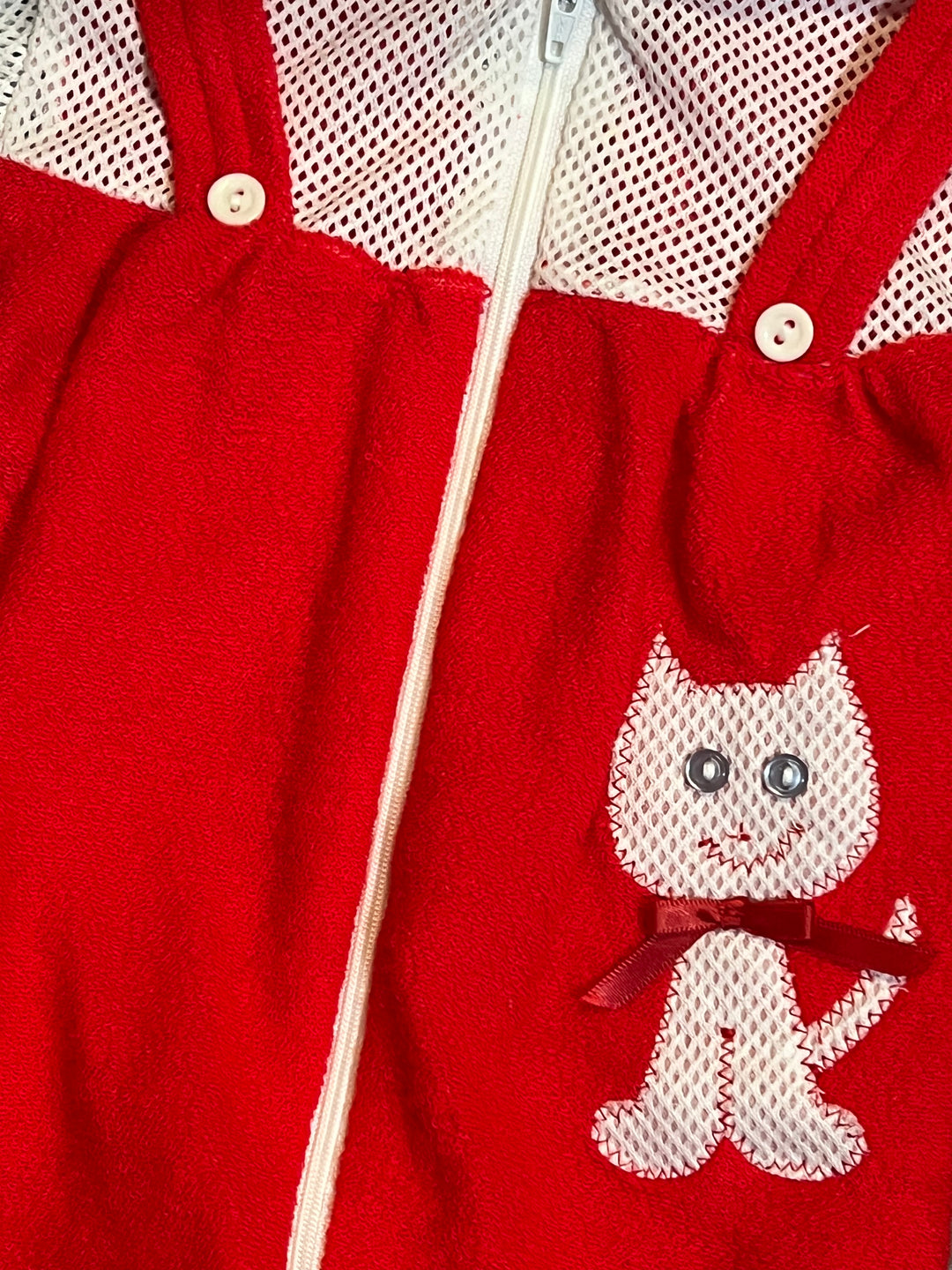 Signature Vintage LS Romper NWT PPW - 6-12M
