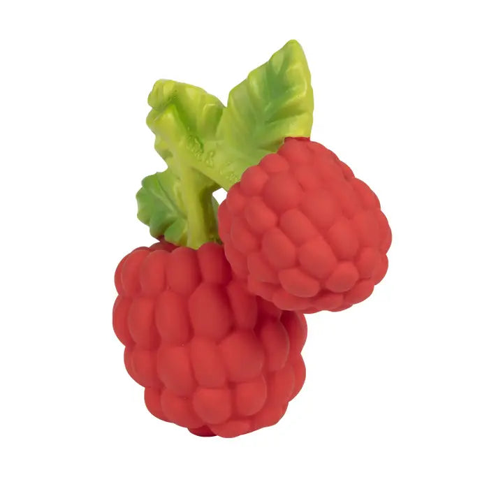 Oli & Carol - Raspberry Teether & Bath Toy