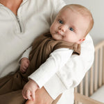 Load image into Gallery viewer, Quilted bamboo sleep sack - Moka (1.0 tog)
