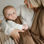 Load image into Gallery viewer, Quilted bamboo sleep sack - Moka (1.0 tog)
