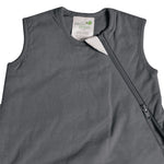 Load image into Gallery viewer, Quilted bamboo sleep sack - Charcoal (1.0 tog)
