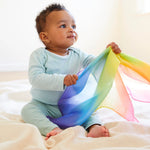 Load image into Gallery viewer, Sarah's Silks Mini Enchanted Rainbow Playsilk
