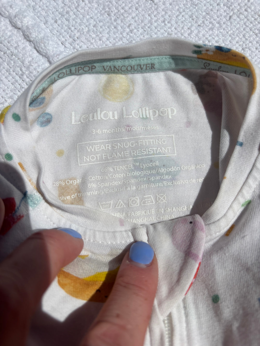 Loulou Lollipop Sleeper - 3-6M
