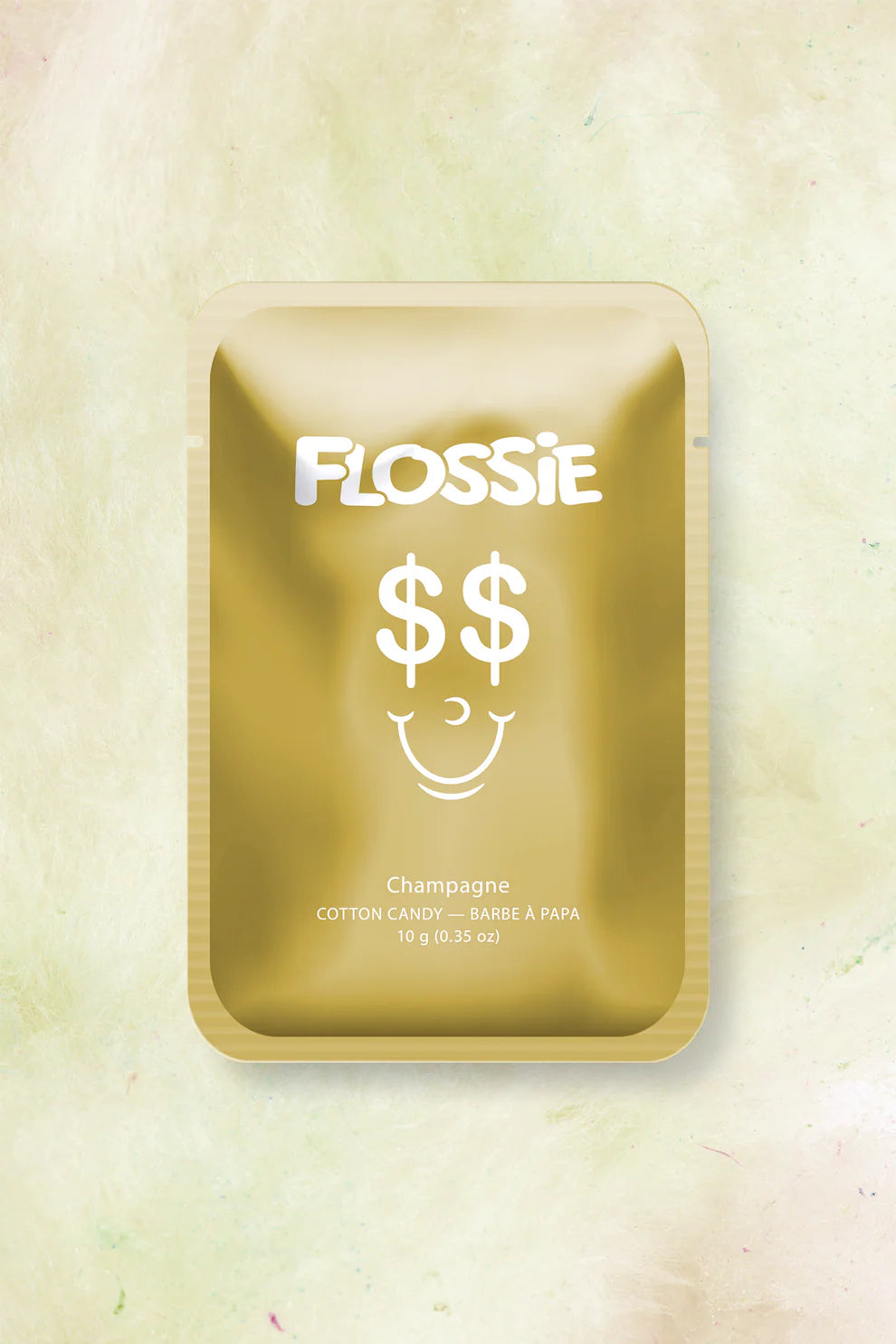 Flossie- Champagne Cotton Candy