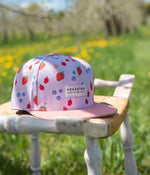 Load image into Gallery viewer, Berry Bliss Snapback- Pink Marshmallow

