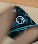 Midnight Palms Snapback - Black