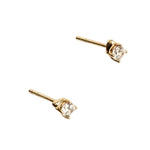 Load image into Gallery viewer, Seraphina Gold Stone Stud Earrings
