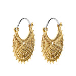 Load image into Gallery viewer, Zuri Intricate Filigree Hoop
