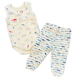 Load image into Gallery viewer, Indigo Baby Set - 6-12M
