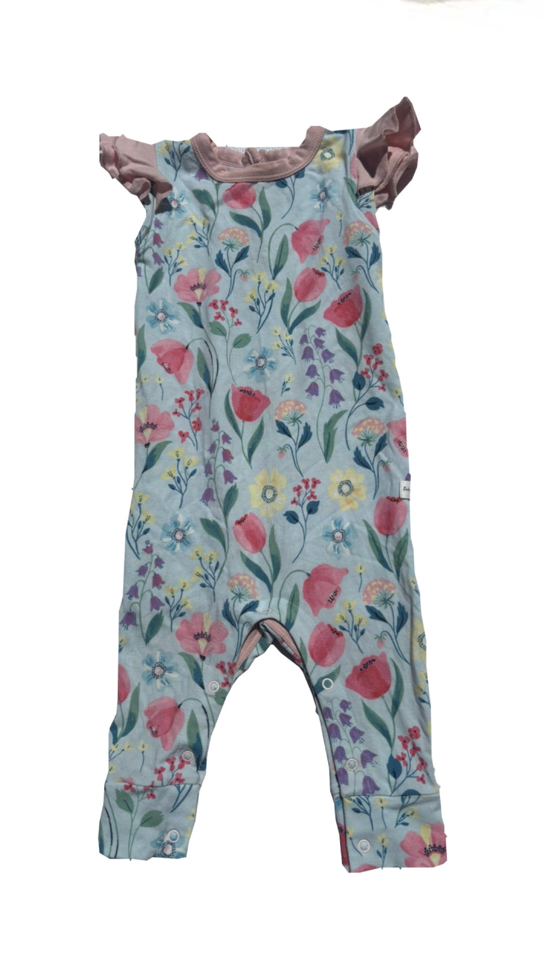 Loulou Lollipop Romper - 3-6M