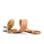 Load image into Gallery viewer, Elodie Details Pacifier Clip – Wood Gold
