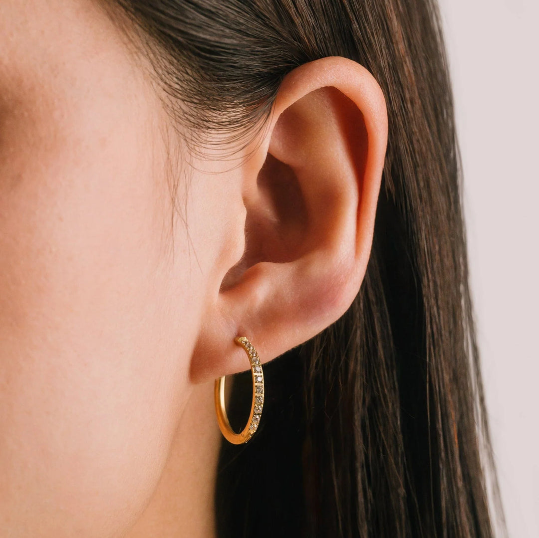 Evie 20mm Hoops - Gold