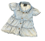 Load image into Gallery viewer, Little Bipsy Denim Dress - 3-6M
