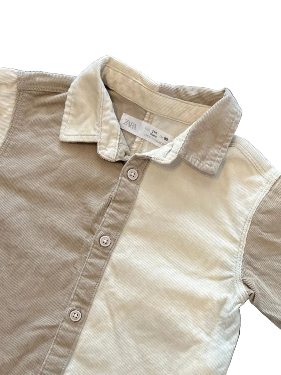 Zara Button Up Top - 18-24M
