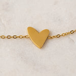 Load image into Gallery viewer, Flirt Heart Bracelet - Gold
