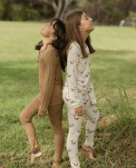 Load image into Gallery viewer, Bambi &amp; Birdie - Classic Henley Set - HORSE
